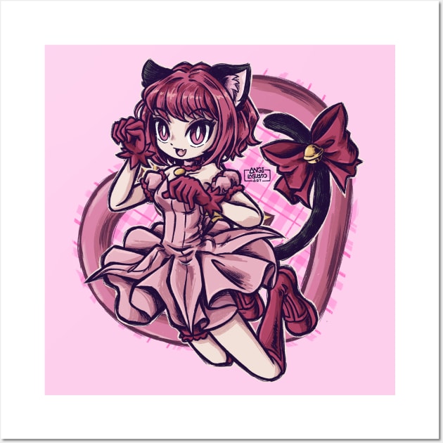 tokyo mew mew - Ichigo Wall Art by Angi.Laguado